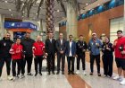 استقبال حار لبعثة منتخب الكونغ فو بعد عودتها triumphant من الصين في وزارة الرياضة