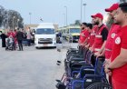الهلال الأحمر المصري يستقبل دفعة جديدة من المصابين الفلسطينيين في إطار دعمهم الإنساني