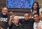 حسن شحاتة يحتفل مع أسرته بتتويج الزمالك بلقب الدوري رقم 15 في لحظة تاريخية