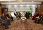 محافظ القليوبية يرحب بوفد الكنيسة الإنجيلية في احتفالات عيد الأضحى المبارك