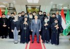 محافظ القليوبية يلتقي كبار قيادات الكنيسة القبطية الأرثوذكسية بصحبة مطارنة وأساقفة بارزين