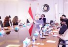 وزير التخطيط يرحب بوفد مؤسسة عبد الله الغرير الإماراتية لدعم وتمكين الشباب