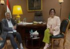 وزيرة الثقافة تستعرض مع الروائي إبراهيم عبد المجيد آفاق تطوير الحركة الثقافية في البلاد