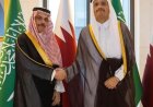 وزير الخارجية السعودي يتبادل الآراء مع نظيره القطري حول تعزيز الأمن والاستقرار الإقليمي