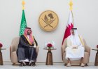 أمير قطر وولي العهد السعودي يتبادلان الآراء حول جهود تهدئة الأوضاع في المنطقة عبر اتصال هاتفي