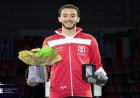 وزير الشباب يحتفي بمحمد السيد بعد فوزه المذهل بذهبية كأس العالم في سيف المبارزة