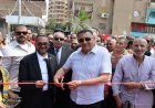 محافظ القليوبية يفتتح معرض الخضار واللحوم المتميز في القناطر الخيرية