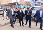 محافظ المنوفية يقوم بجولة تفقدية لمساكن سوق الأحد في مدينة منوف