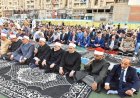 محافظ أسيوط يشارك في صلاة عيد الأضحى المبارك في ساحة أرض الملاعب