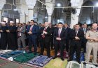 محافظ الفيوم يحتفل بعيد الأضحى المبارك في مسجد ناصر الكبير