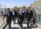 محافظ بني سويف يزور الممشى السياحي ويحتفل مع المواطنين بعيد الفطر المبارك