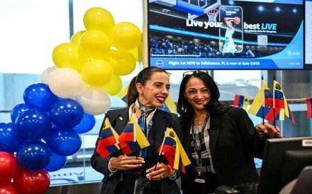 أول رحلة تجارية مباشرة من الولايات المتحدة تهبط في كاراكاس في خطوة تاريخية نحو تعزيز العلاقات الاقتصادية