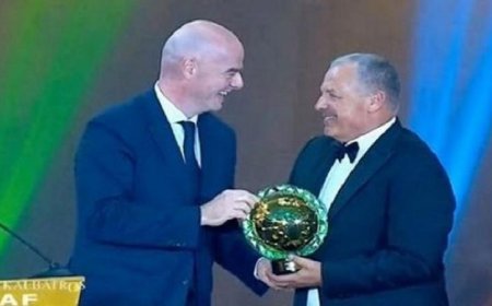 اتحاد الكرة يؤكد دعم إنفانتينو في سباق رئاسة الفيفا