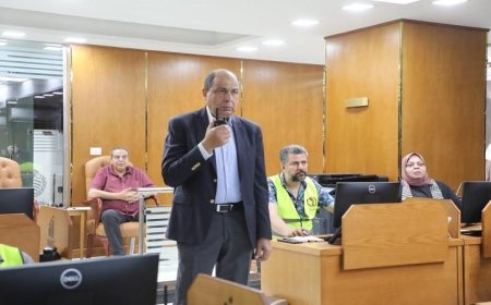 محافظ المنيا يشرف على انطلاق الموجة 29 لإزالة التعديات من مركز السيطرة