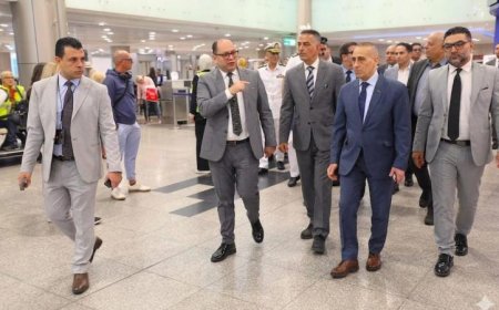 جولة تفقدية للجنة العليا للتفتيش الأمني والبيئي بمطار القاهرة الدولي