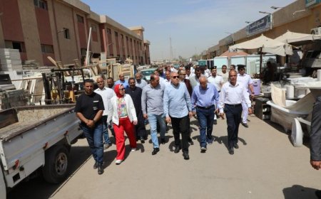 محافظ القاهرة يزور سوق التونسي الحضاري في حي البساتين لتعزيز التنمية المحلية