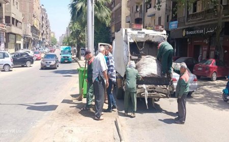 محافظ الجيزة يزور حي جنوب ويطلق حملات شاملة لرفع الإشغالات وتعزيز مستوى النظافة