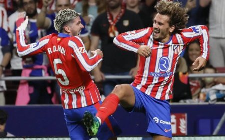 أتلتيكو مدريد يتألق في ميستايا ويحقق انتصارًا مزدوجًا على فالنسيا