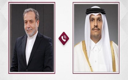رئيس وزراء قطر ووزير خارجية إيران يناقشان هاتفيا المفاوضات الهامة بين واشنطن وطهران