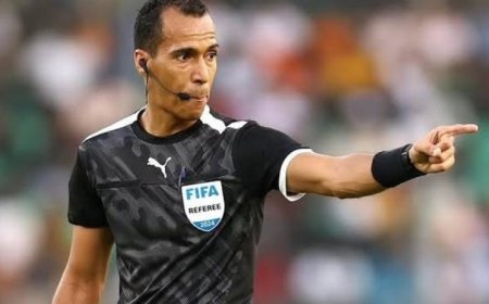دحان بيدا من موريتانيا يتولى تحكيم مباراة الزمالك ضد اتحاد العاصمة الجزائري