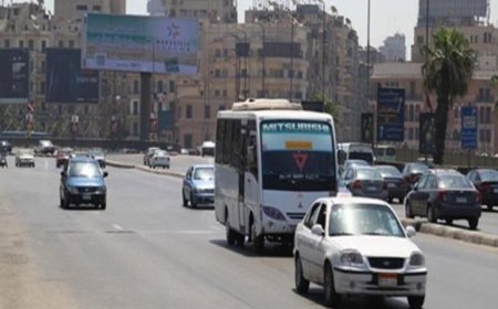 النشرة المرورية اليوم الأحد انتظام حركة المرور في معظم محاور القاهرة والجيزة