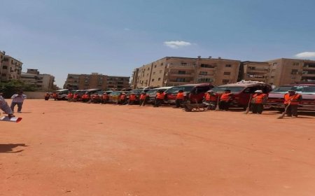 محافظة الجيزة تطلق منظومة نظافة شاملة في هضبة الأهرام لتحسين جودة الحياة