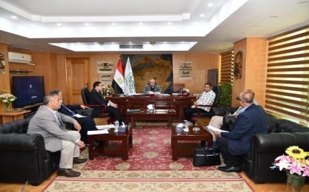 محافظ الفيوم يبحث مع الإنتاج الحربي خطة تطوير سوق العزب لتجارة الماشية وتعزيز النشاط الاقتصادي