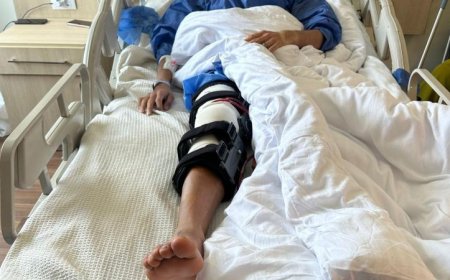 نجاح جراحة الرباط الصليبي للحكم مصطفى الشهدي يعيد له حيويته الرياضية