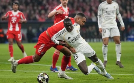 إصابة ميندي مدافع ريال مدريد خلال انتصار الفريق على إسبانيول