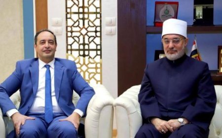 المفتي يلتقي مدير صندوق مكافحة الإدمان لتعزيز التعاون في مكافحة تعاطي المخدرات