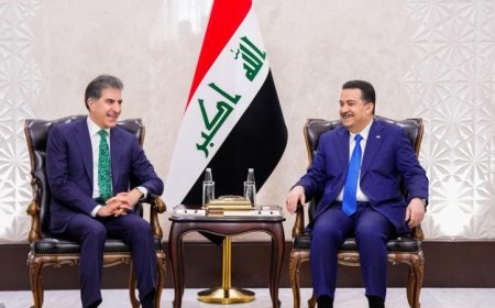 رئيس وزراء العراق يناقش مع رئيس إقليم كردستان تطورات الأوضاع الراهنة في المنطقة