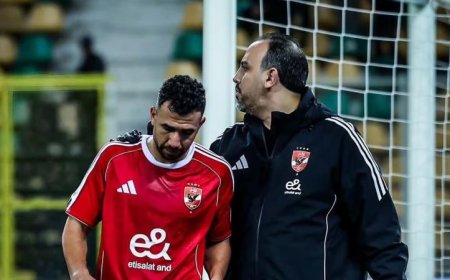 طبيب الأهلي يكشف عن غياب تريزيجيه أمام إنبي غدا بسبب الإصابة