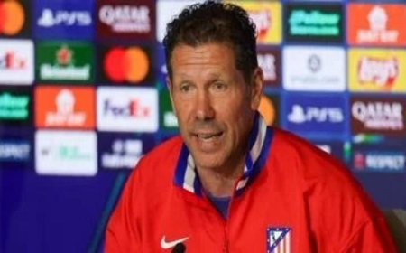 سيميوني يعلن استعداد أتلتيكو مدريد لمواجهة أرسنال المثيرة