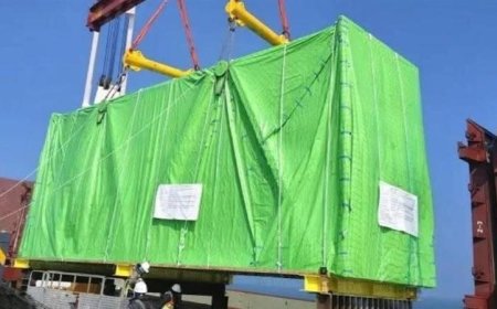 إنجاز جديد في محطة الضبعة النووية مع وصول مكثف التوربينة البخارية للوحدة الأولى