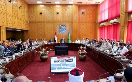 محافظ الإسماعيلية يستعرض استعدادات تنفيذ التدريب العملي المشترك صقر 167