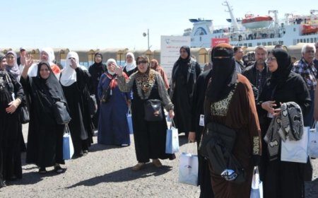 أول دفعة من الحجاج المصريين تصل العقبة في إطار خطة تفويج 5800 حاج عبر خط نويبع – العقبة