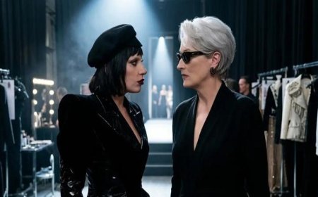 ليدي جاجا تتألق كضيفة شرف في فيلم The Devil Wears Prada 2
