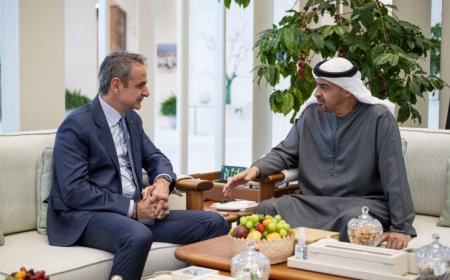 الإمارات واليونان تعززان التعاون لمناقشة مستجدات الأوضاع الإقليمية