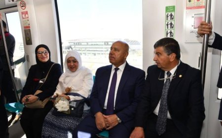 وزير النقل يفتتح المرحلة الأولى من مشروع مونوريل شرق النيل مع صور حصرية