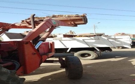 نظافة شاملة ورفع الإشغالات بمراكز الفيوم عبر حملات مكثفة