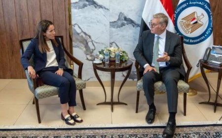 بدوي يتناقش مع شركة بي بي البريطانية حول تقدم حفر آبار الغاز الجديدة في البحر الأحمر