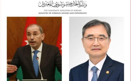 وزير الخارجية الأردني يلتقي بنظيره الكوري لمناقشة الأحداث الإقليمية الساخنة