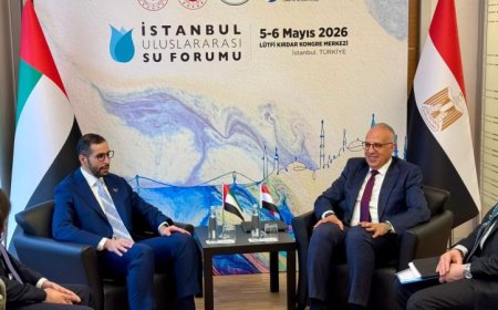 وزير الري يناقش مع وزارة خارجية الإمارات التحضيرات الهامة لمؤتمر الأمم المتحدة للمياه 2026