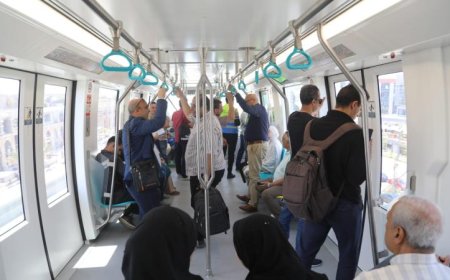 زيادة كبيرة في إقبال المواطنين على استخدام مونوريل شرق النيل