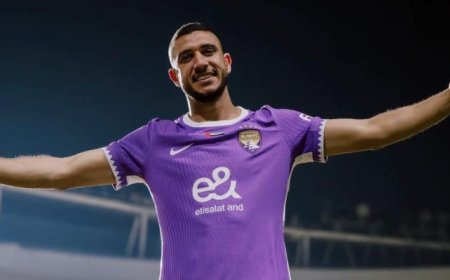 الاتحاد المصري يكرم رامي ربيعة بعد تحقيقه لقب الدوري الإماراتي مع فريق العين