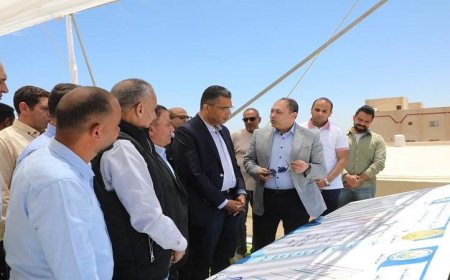 محافظ البحر الأحمر ورئيس تنمية الصعيد يشاركان في وضع حجر الأساس لمشروع الجوجوبا لتحفيز التنمية الاقتصادية