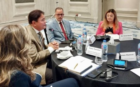 ايمان كريم تبرز في اجتماع جامعة الدول العربية مع وكالات الأمم المتحدة
