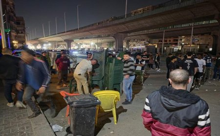 محافظ الجيزة يتخذ إجراءات غلق المقاهي المخالفة في شارعي اللبيني والمريوطية في فيصل