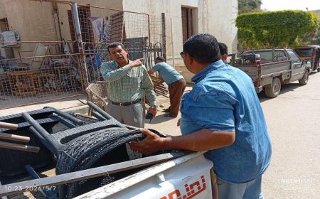 تحرير 62 محضر إشغال طريق في المنوفية يهدف لتحسين حركة المرور في المدن والأحياء