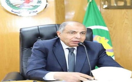 محافظ المنيا يطالب بزيادة الحملات الرقابية على الأسواق والمحلات التجارية لتعزيز السلامة العامة
